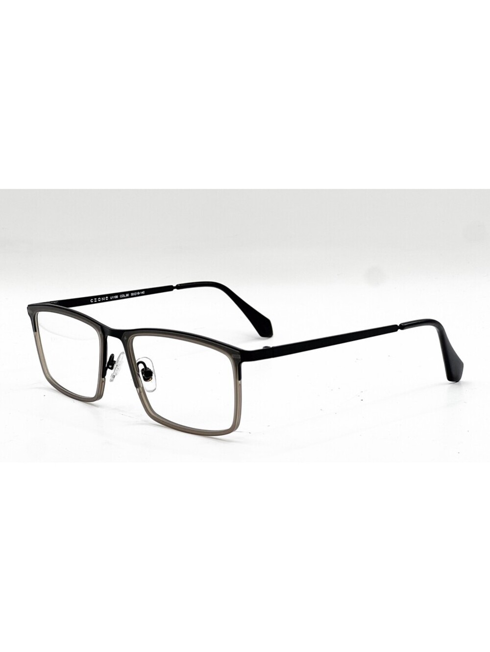 Czone U1199 90 Lt Grey/Black Authentic Eyeglasses 55-18-140